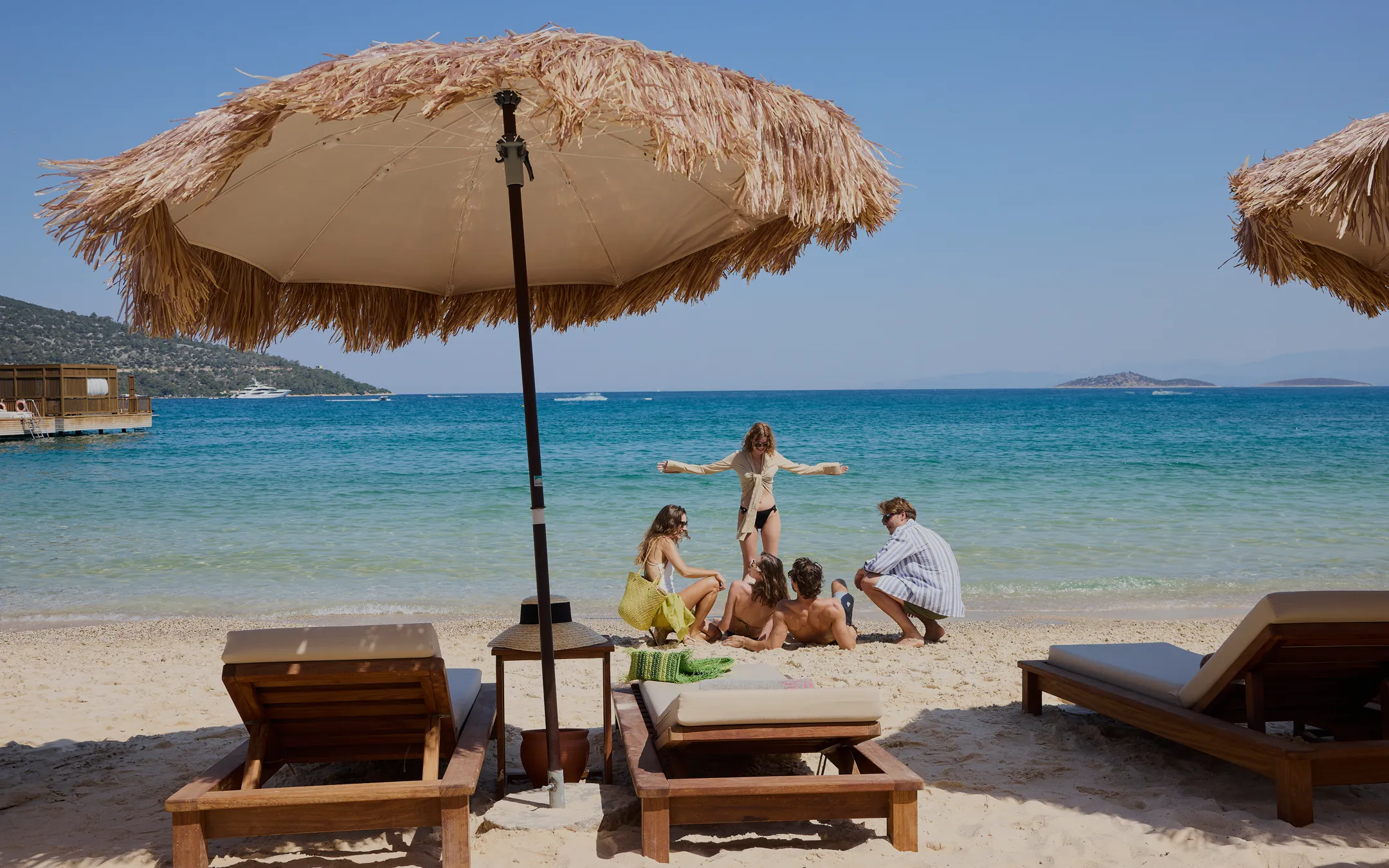 Bodrum'un özel koyunda
